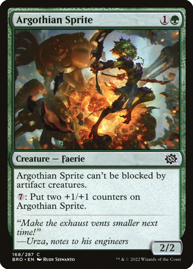 Argothian Sprite front
