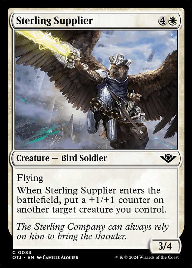 Sterling Supplier front