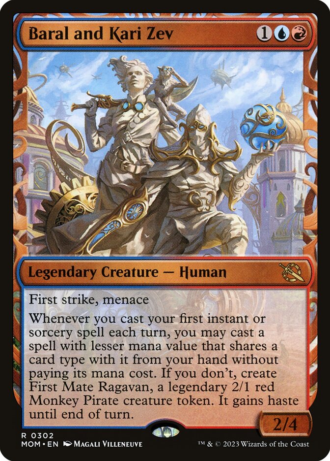 Baral and Kari Zev front