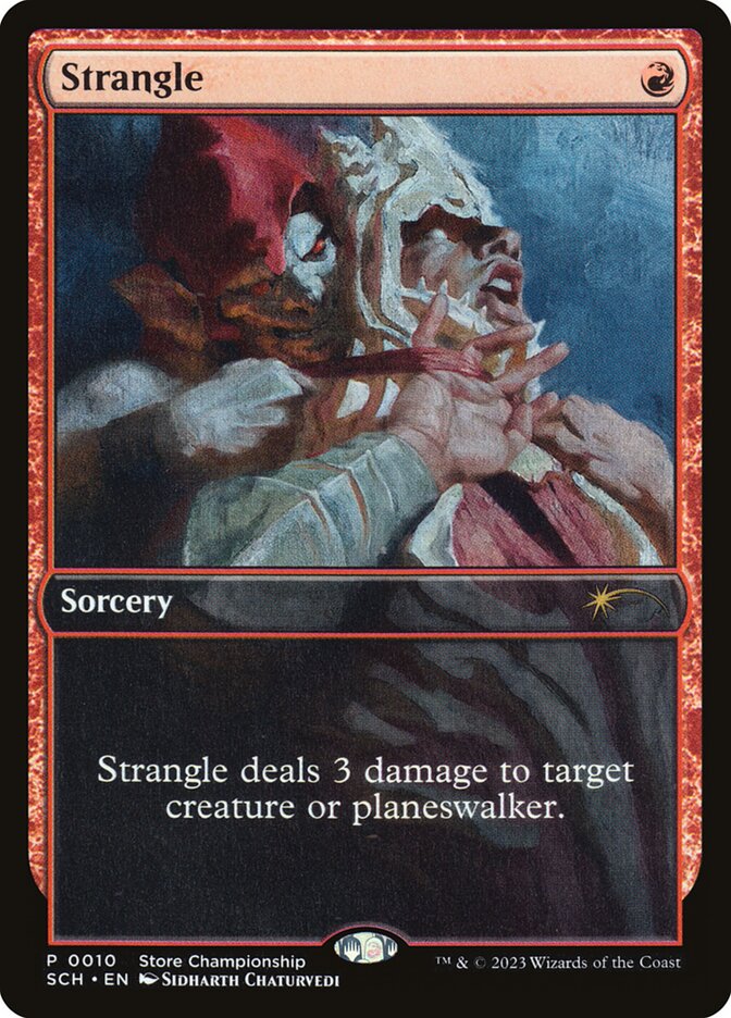 Strangle front