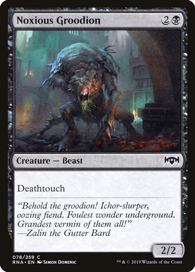 Noxious Groodion front