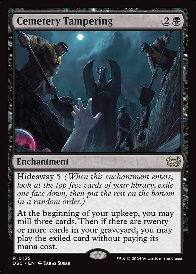 Cemetery Tampering front