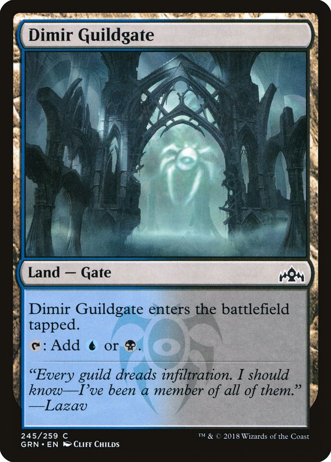 Dimir Guildgate front