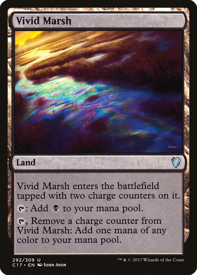Vivid Marsh front