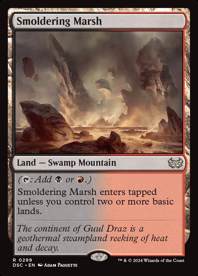 Smoldering Marsh front