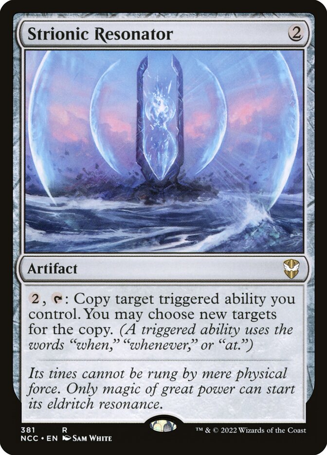 Strionic Resonator front