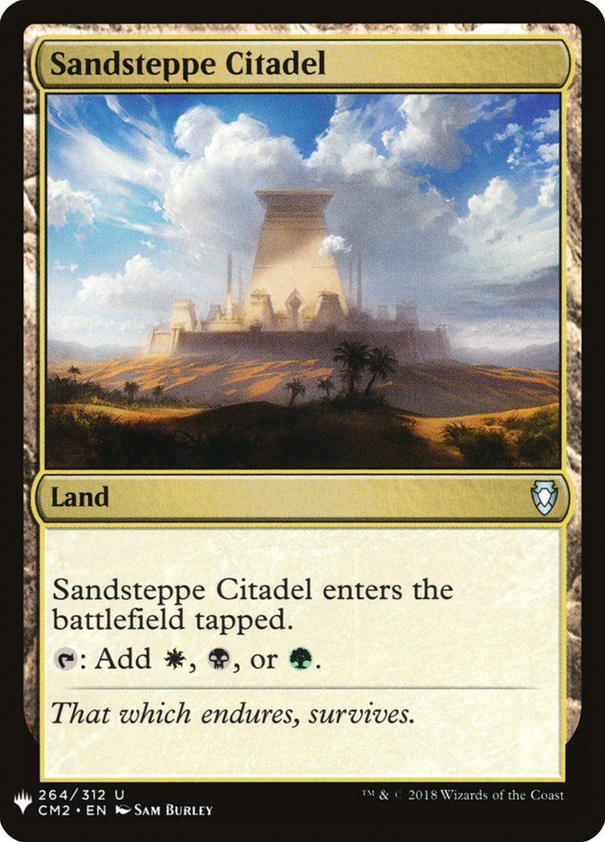 Sandsteppe Citadel front