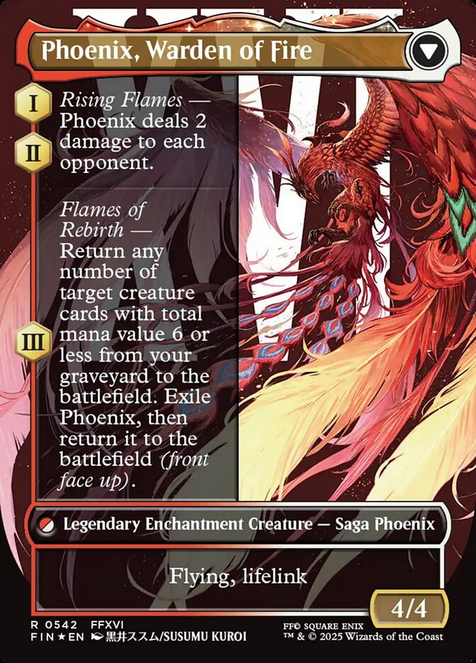 Joshua, Phoenix's Dominant // Phoenix, Warden of Fire back