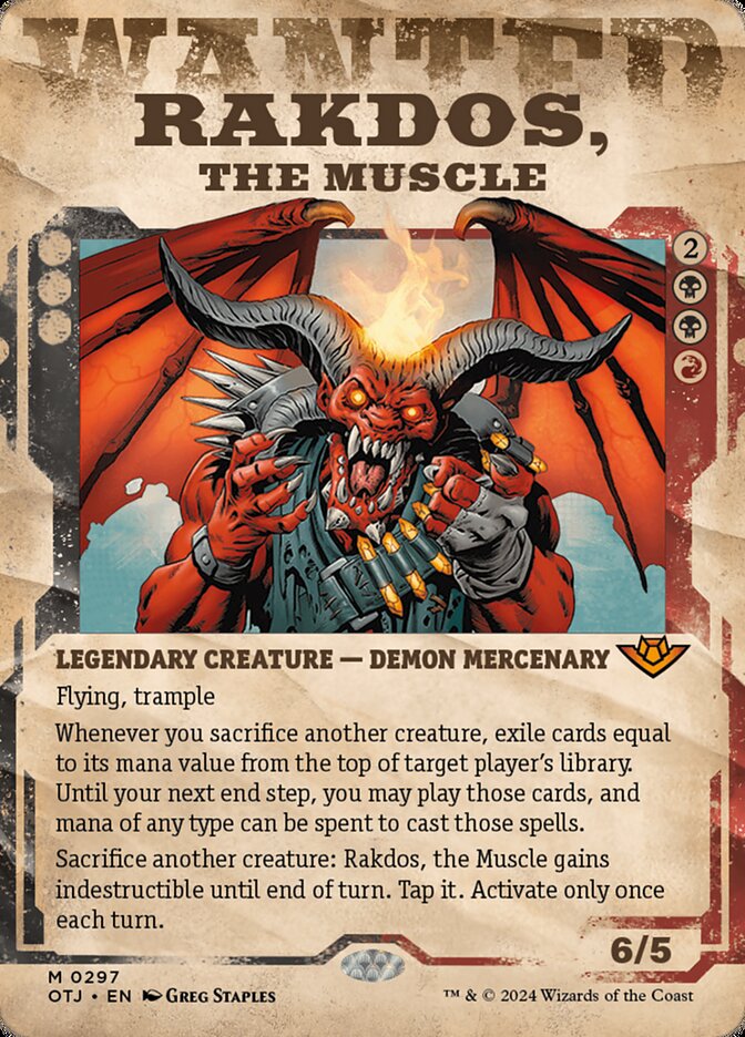 Rakdos, the Muscle front