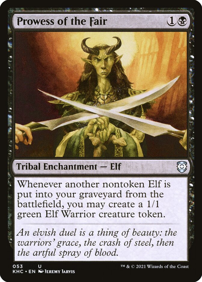 Prowess of the Fair front