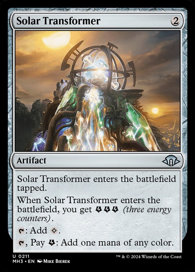 Solar Transformer front