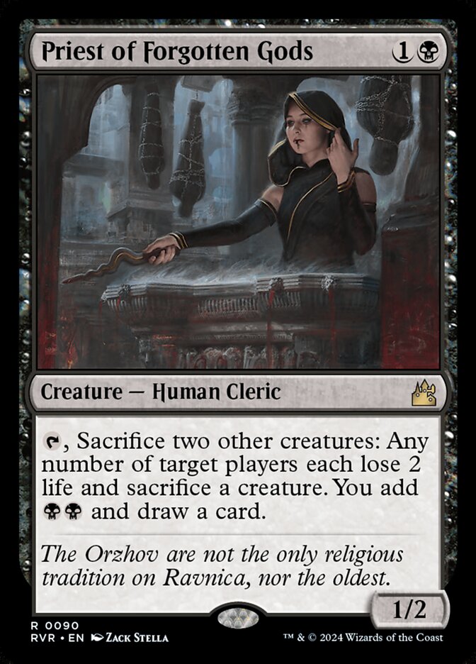 Priest of Forgotten Gods front