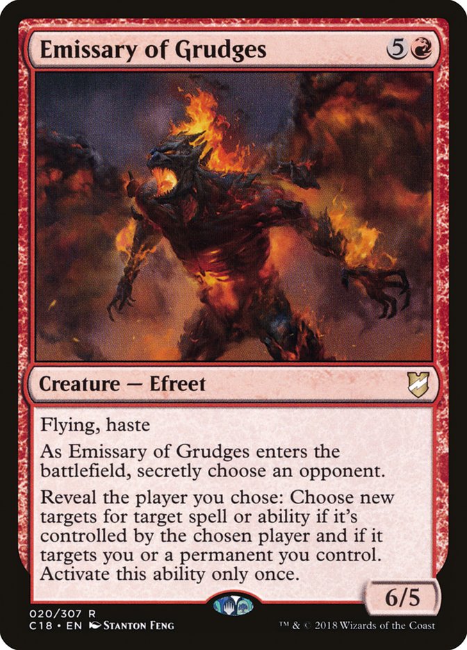 Emissary of Grudges front