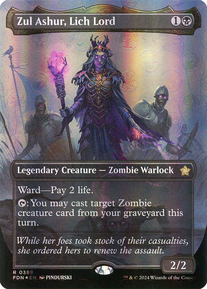 Zul Ashur, Lich Lord front