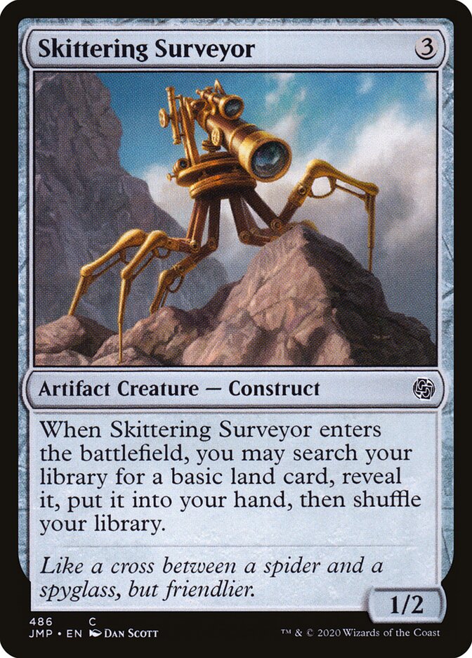 Skittering Surveyor front