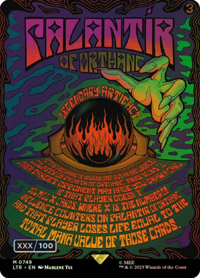 Palantír of Orthanc front