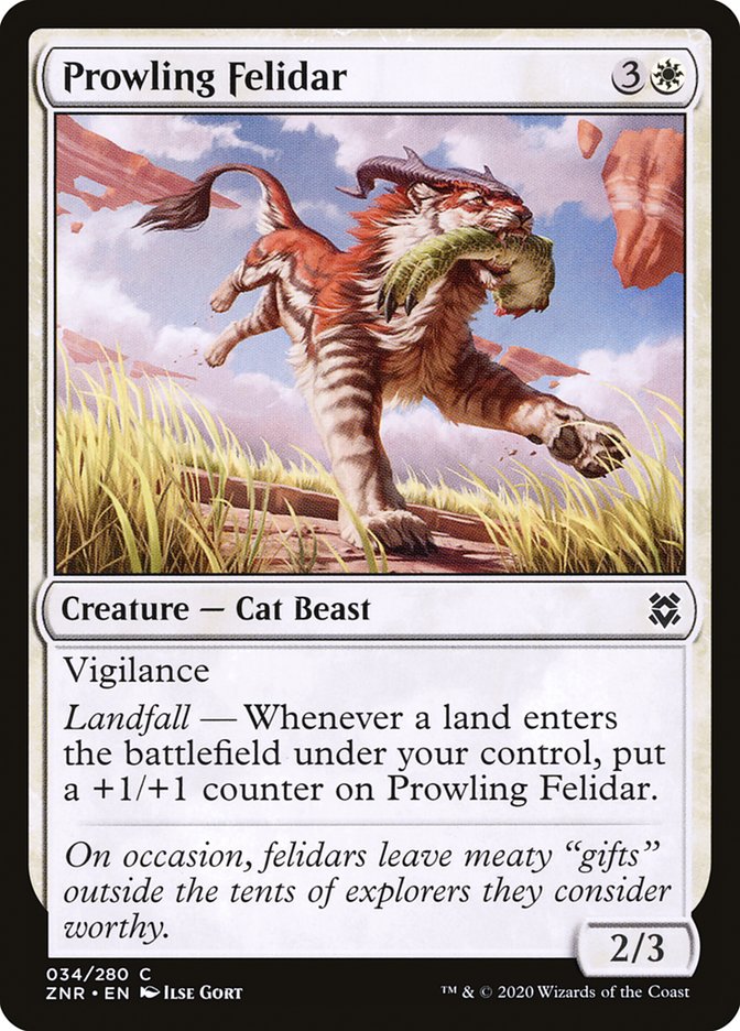 Prowling Felidar front