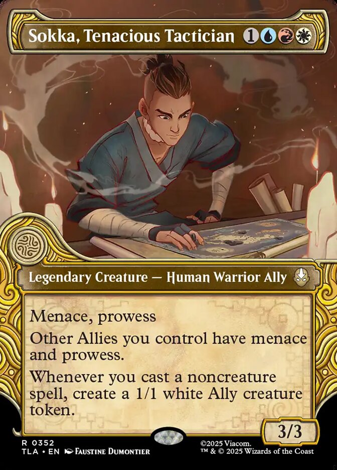 Sokka, Tenacious Tactician front