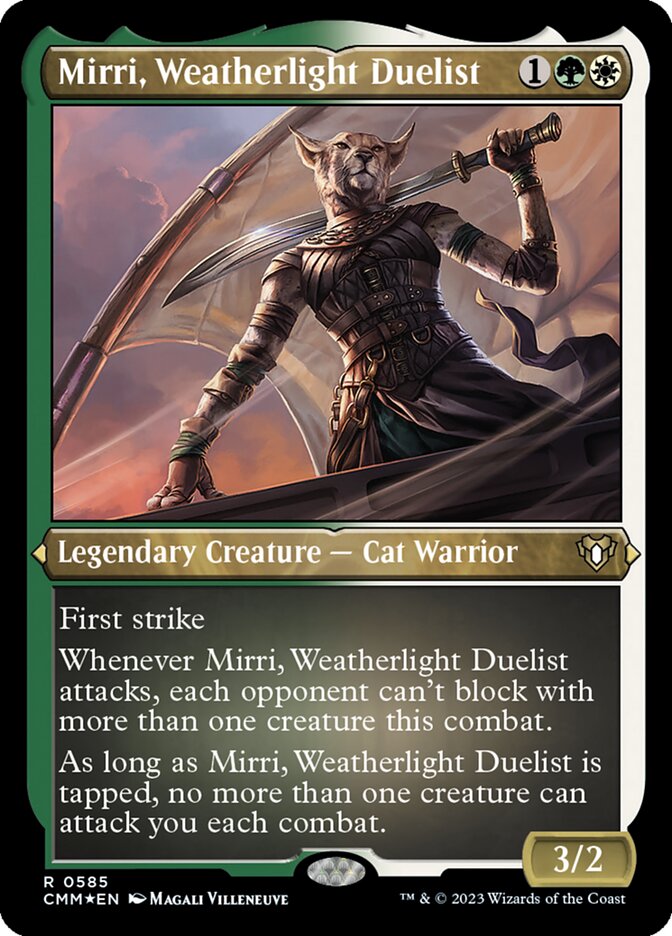 Mirri, Weatherlight Duelist front