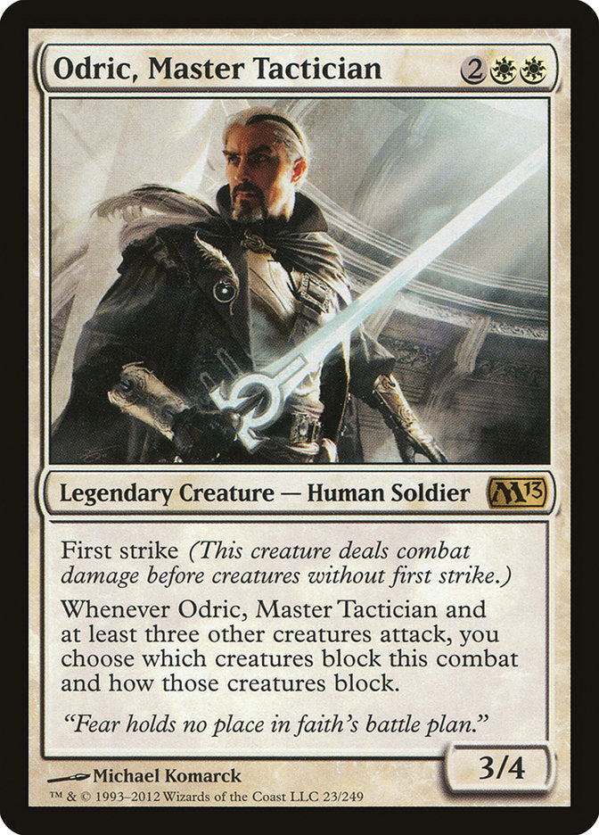 Odric, Master Tactician front