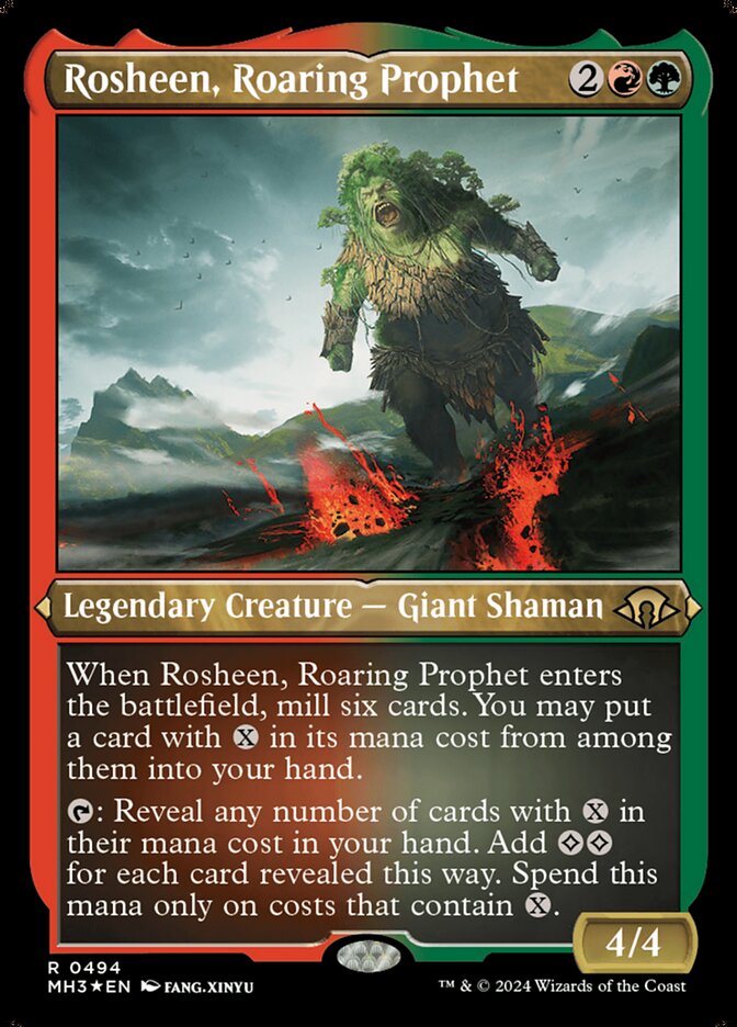 Rosheen, Roaring Prophet front