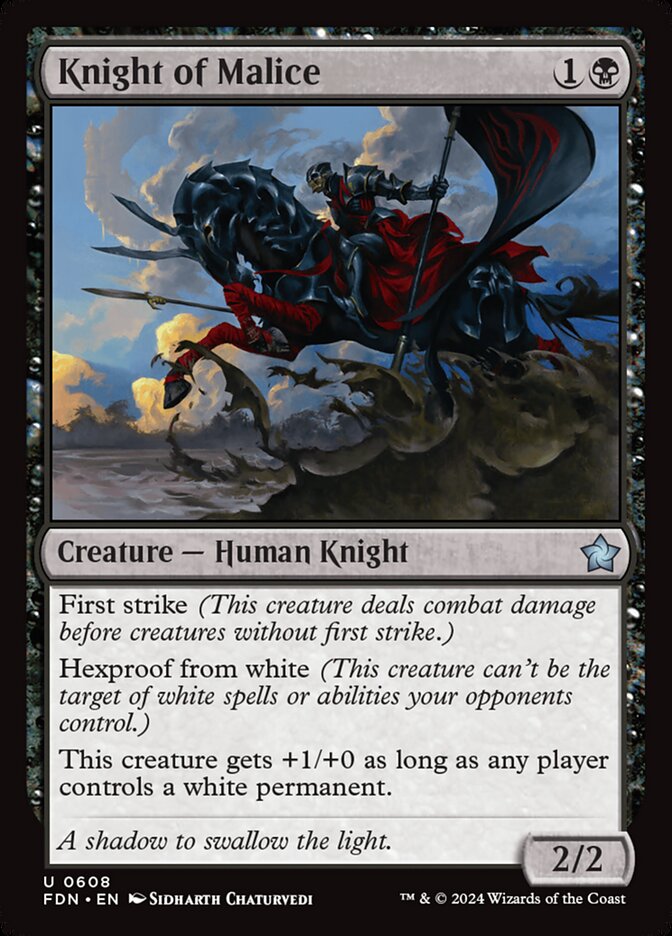 Knight of Malice front