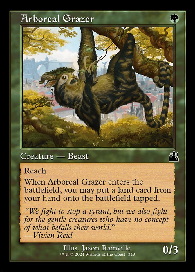 Arboreal Grazer front