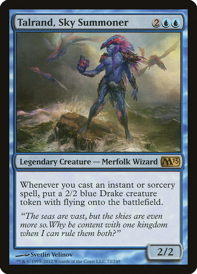 Talrand, Sky Summoner front