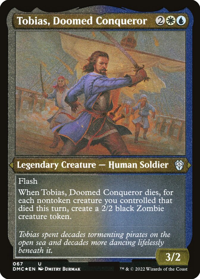 Tobias, Doomed Conqueror front