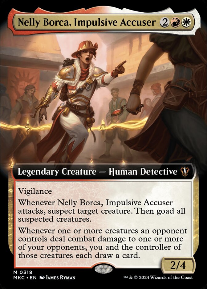Nelly Borca, Impulsive Accuser front