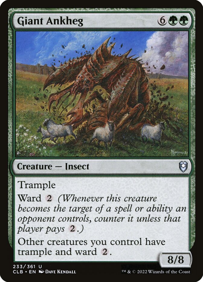 Giant Ankheg front