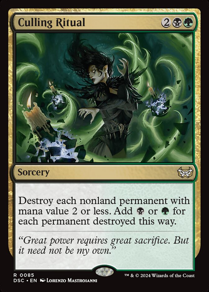 Culling Ritual front