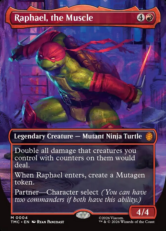 Raphael, the Muscle front