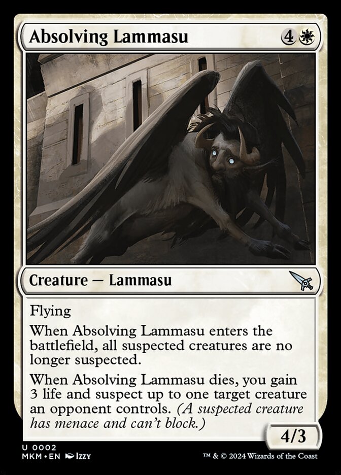 Absolving Lammasu front