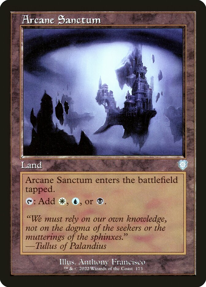 Arcane Sanctum front