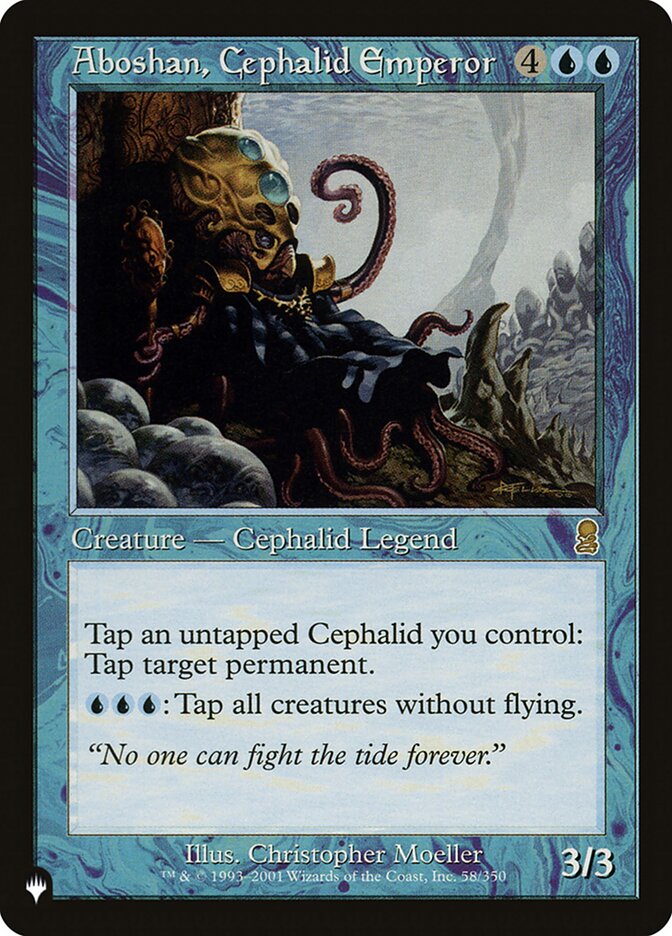Aboshan, Cephalid Emperor front