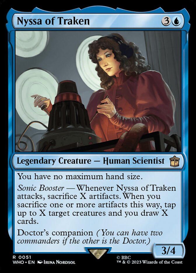 Nyssa of Traken front