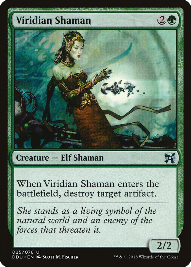 Viridian Shaman front
