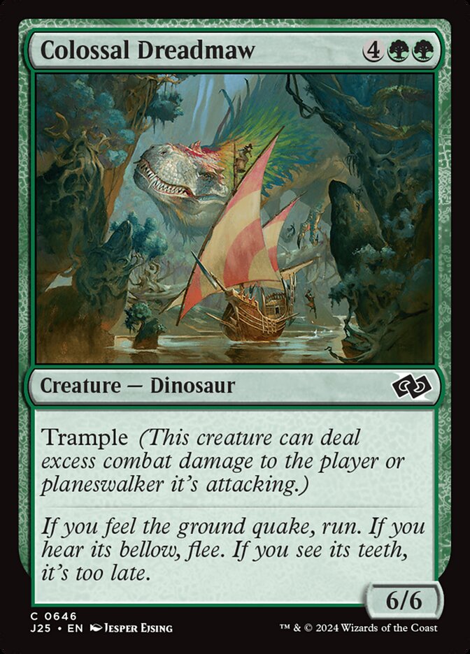 Colossal Dreadmaw front