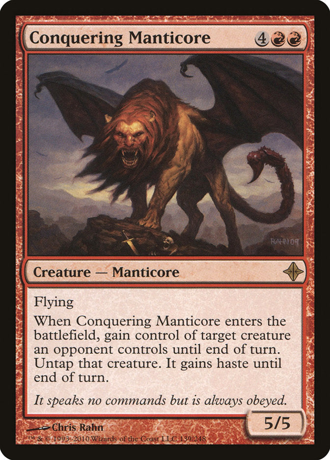 Conquering Manticore front