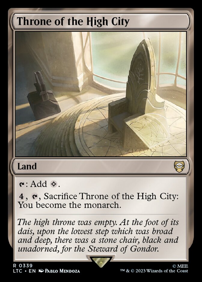 Throne of the High City front