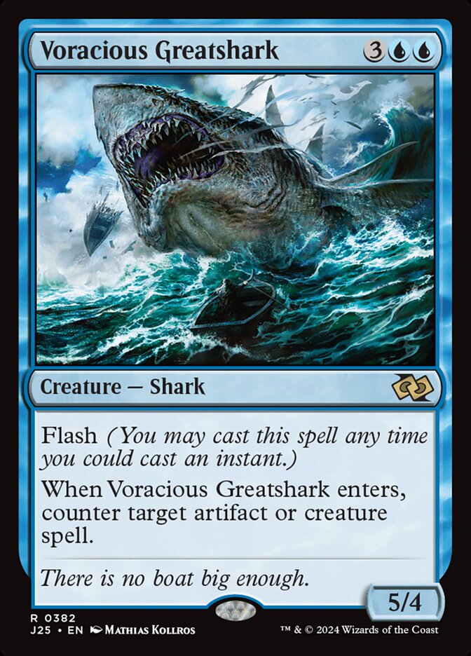 Voracious Greatshark front
