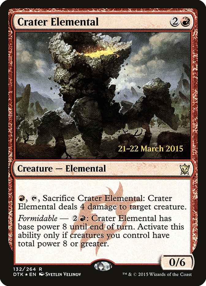 Crater Elemental Prerelease