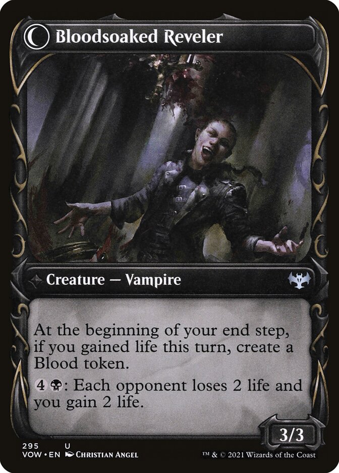 Restless Bloodseeker // Bloodsoaked Reveler back