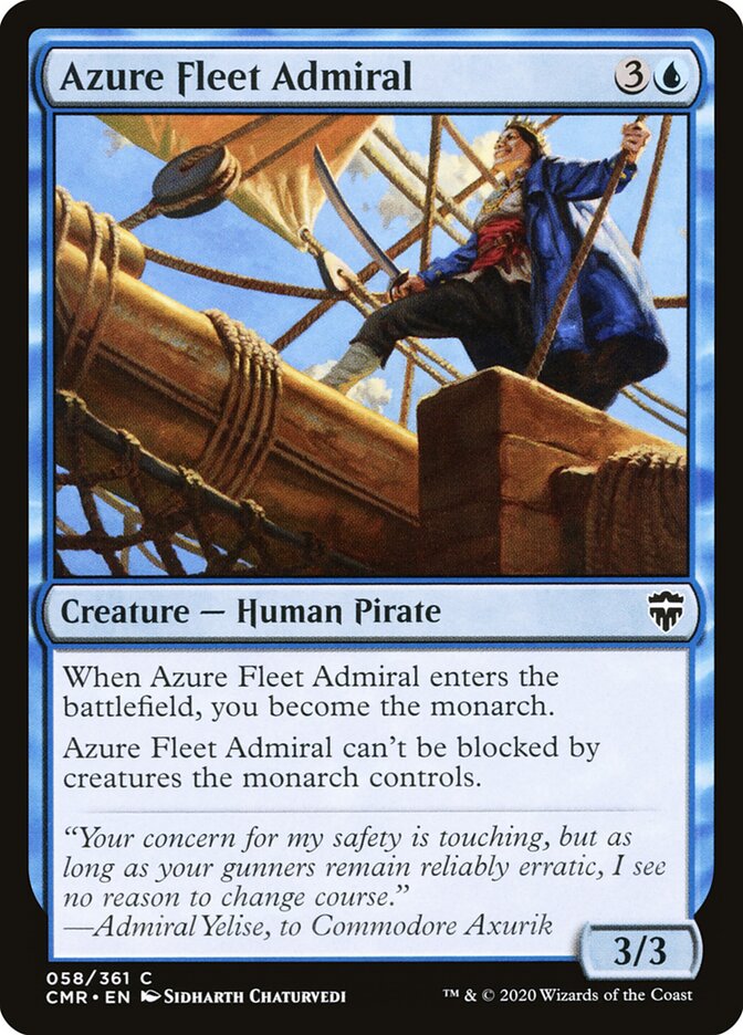 Azure Fleet Admiral front