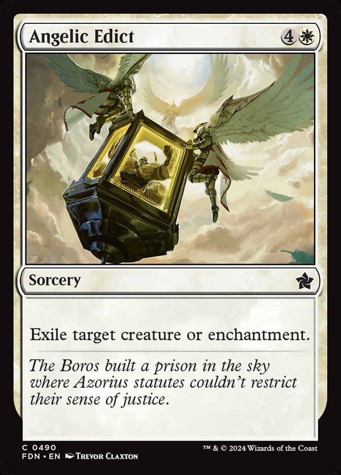 Angelic Edict front