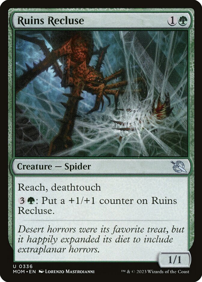 Ruins Recluse front
