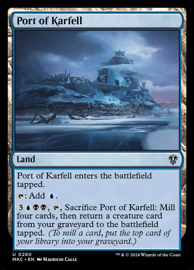 Port of Karfell front