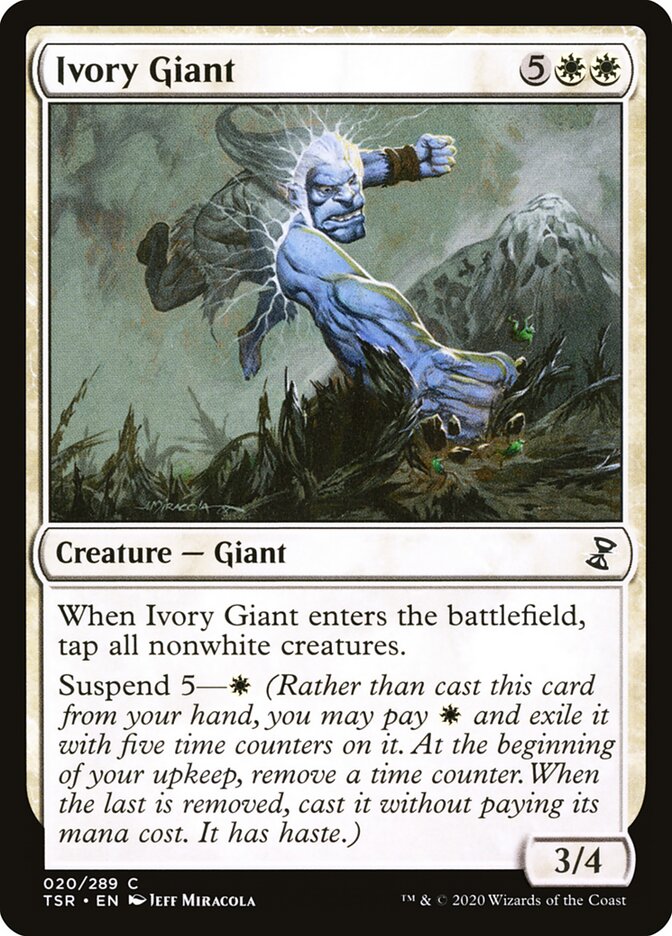 Ivory Giant front