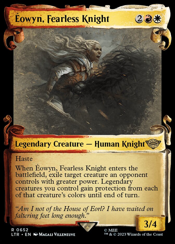 Éowyn, Fearless Knight front